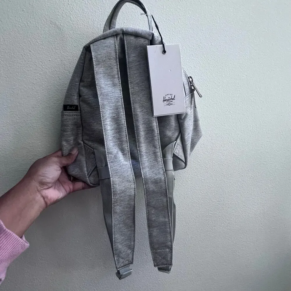 NEW Herschel Supply Company Gray‎ Mini Backpack